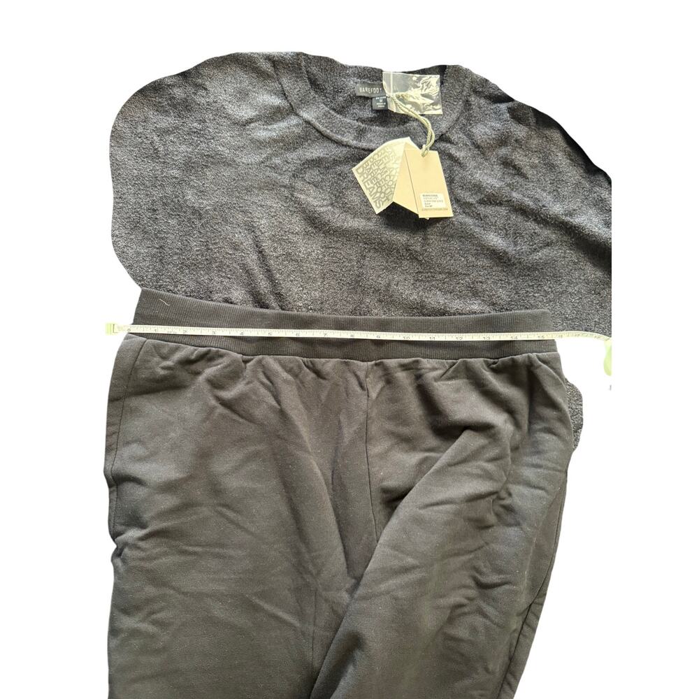 QVC Barefoot Dreams Lite Pullover & Straight Leg Pant NWT COLOR BLACK SIZE MP - Picture 10 of 11